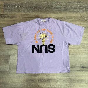 Walter Van Beirendonck - Sun Short Sleeve T-Shirt in Purple
